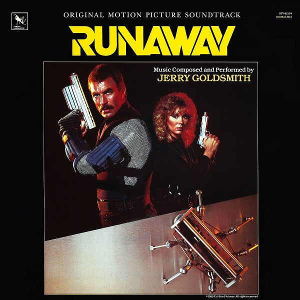 Jerry Goldsmith : Runaway (Original Motion Picture Soundtrack) (LP, Album)