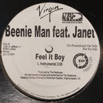 Beenie Man Feat. Janet* : Feel It Boy (12", Promo)