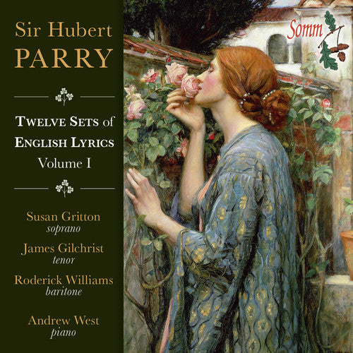 the album cover for Parry / Gritton / Gilchrist / Williams / West - 12 Sets of English Lyrics V1
