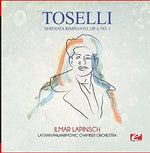 the album cover for Latvian Philharmonic Chamber Orchestra - Toselli: Serenata Rimpianto, Op. 6, No. 1