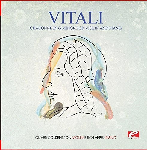 the album cover for Oliver Colbentson - Vitali: Chaconne in G Minor for Violin and Piano