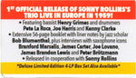 Sonny Rollins : Freedom Weaver (The 1959 European Tour Recordings) (3xCD, Comp, Dlx, Ltd)