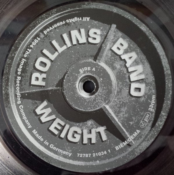 ROLLINS BAND WEIGHT レコード　black flag ROLLINS BAND WEIGHT レコード black flag Rollins Band