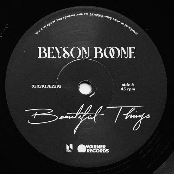 Benson Boone : Beautiful Things (7", Single)