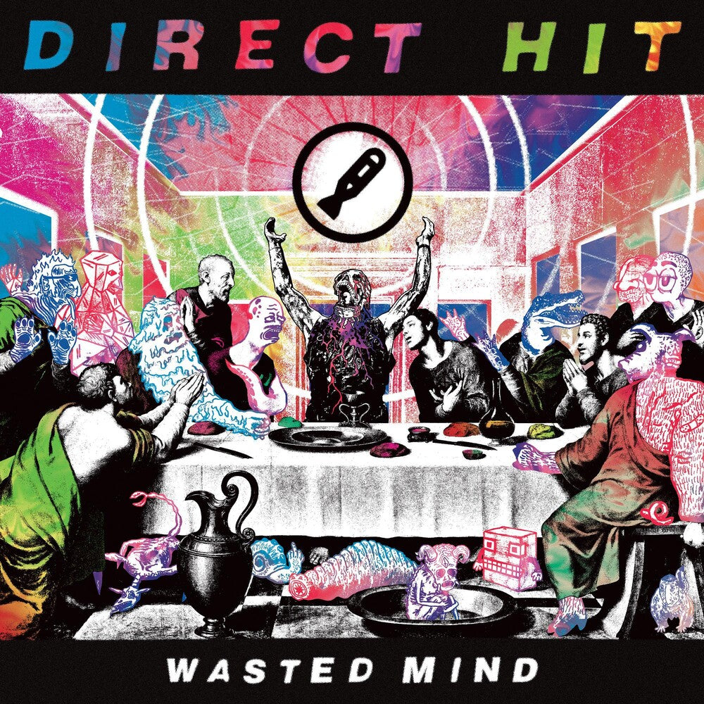 the album cover for Direct Hit! - Wasted Mind