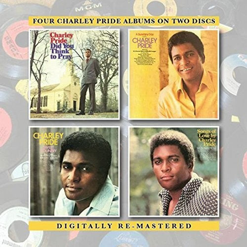 the album cover for Charley Pride - Did You Think to Pray /Sunshiny Day with Charley