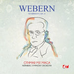 the album cover for NÃ¼rnberg Symphony Orchestra - Webern: Symphony, Op. 21