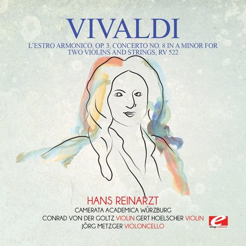 the album cover for Vivaldi - Vivaldi: L'Estro Armonico, Op. 3, Concerto No. 8 in A Minor for twoviolins and strings, RV 522