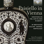the album cover for Izhar Elias - Paisiello in Vienna