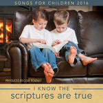 the album cover for Romney, Clive - I Know The Scriptures Are True: Songs For Children 2016