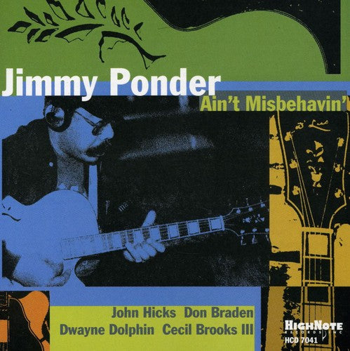 the album cover for Jimmy Ponder - Ain't Misbehavin'