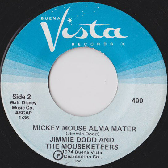 The Mike Curb Congregation* / Jimmie Dodd And The Mouseketeers : Mickey Mouse March (7", Single)
