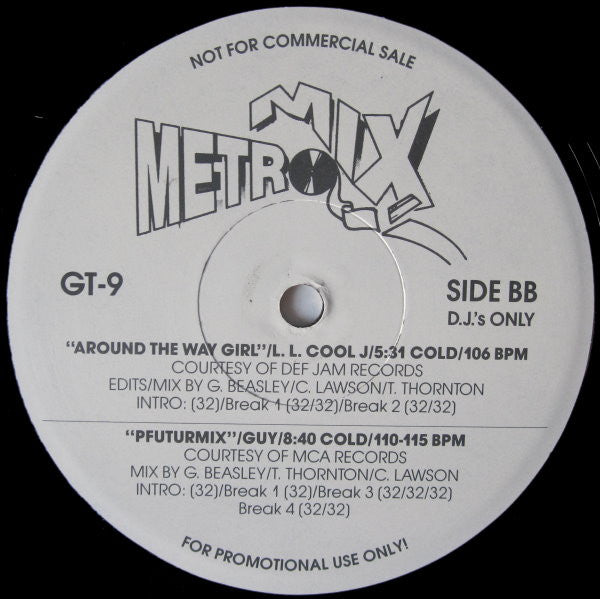 Various : Metro Mix - Issue GT9 (2x12", Comp, Promo)