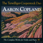 the album cover for Williams Terwilliger - Complete Works for Violin & Piano