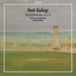 the album cover for Badings / Bochumer Symphoniker / Porcelijn - Henk Badings: Symphonies 4 & 5