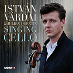 the album cover for De Falla / Vardai / Quentin - Singing Cello