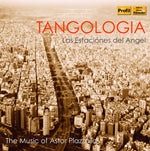 the album cover for Tangologia - Tangologia - the Music of Astor Piazzolla