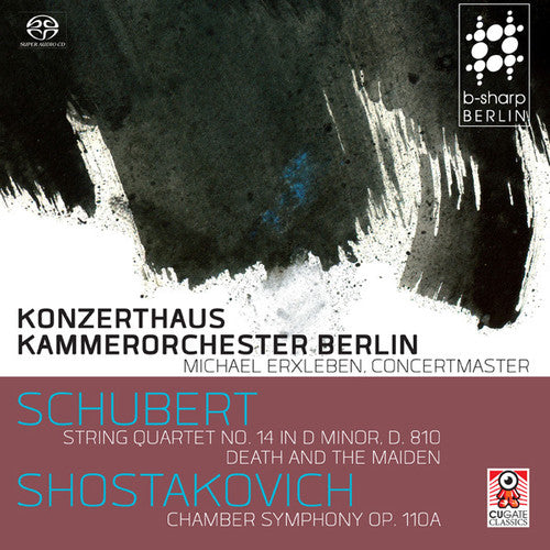 the album cover for Schubert / Shostakovich / Konzerthaus Chamber Orch - Chamber Symphonies