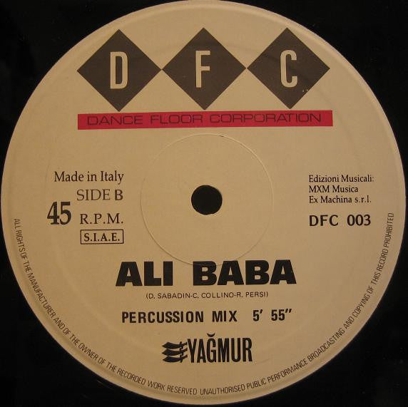 Yağmur : Ali Baba (12")
