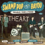the album cover for Swamp Pop By The BayouTroubles Tears & Trains - Swamp Pop By the Bayou:Troubles Tears & Trains