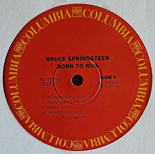Bruce Springsteen : Born To Run (LP, Album, RE, RM, 180)