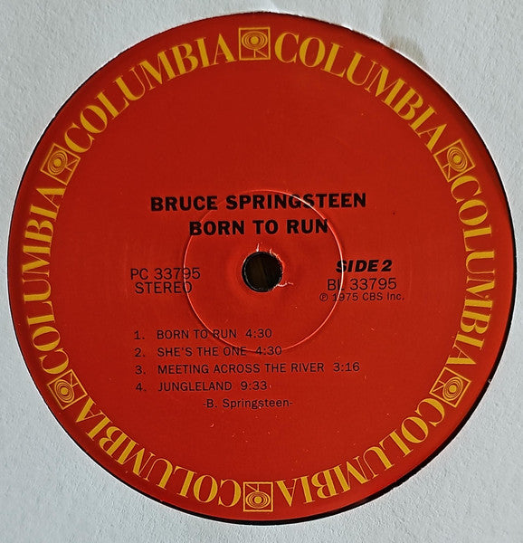 Bruce Springsteen : Born To Run (LP, Album, RE, RM, 180)