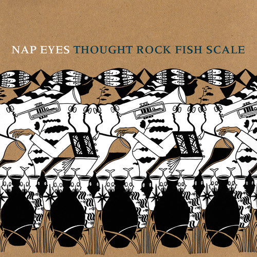 the album cover for Nap Eyes - Thought Rock Fish Scale