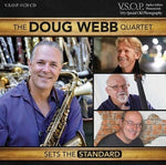 the album cover for Doug Webb - Doug Webb Quartet - Sets the Standard