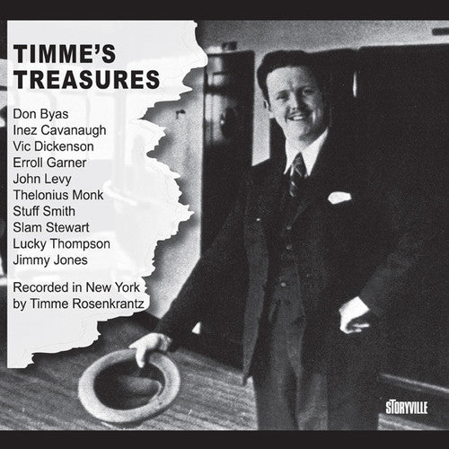 the album cover for D Byas / Monk,T / Garner,E - Timme's Treasures [Digipak]