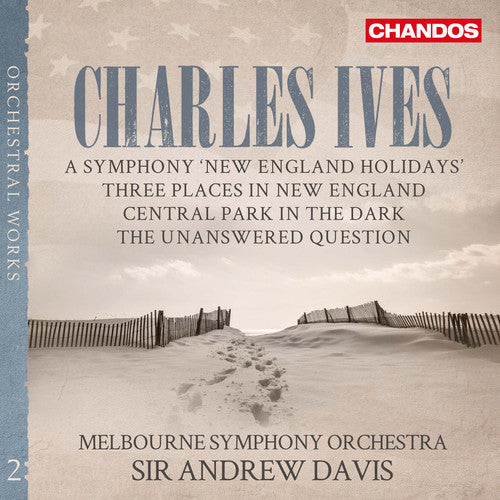 the album cover for Ives / Melbourne Symphony Orchestra / Davis - Ives: Orchestral Works, Vol. 2