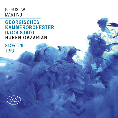 the album cover for Storioni Trio - Martinu: Concertino - Concert pour Trio - Partita/Suite No. 1