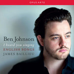 the album cover for Coates / Johnson / Baillieu - I Heard You Singing - English Songs