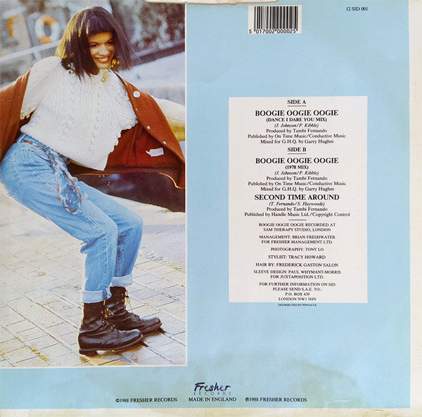 Sid Haywoode* : Boogie Oogie Oogie (12", Single)