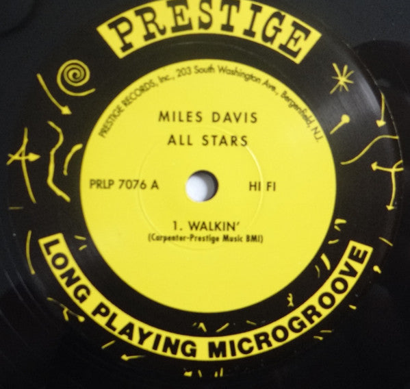 Miles Davis All Stars : Walkin' (2x12", Album, Comp, Mono, Ltd, Num, RE, RM)