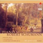 the album cover for R. SCHUMANN - Piano Sonata Op 14: Second Version
