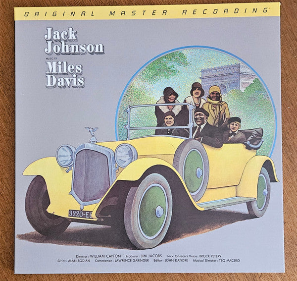 Miles Davis : Jack Johnson (Original Soundtrack Recording) (LP, Album, Num, RE, S/Edition, 180)