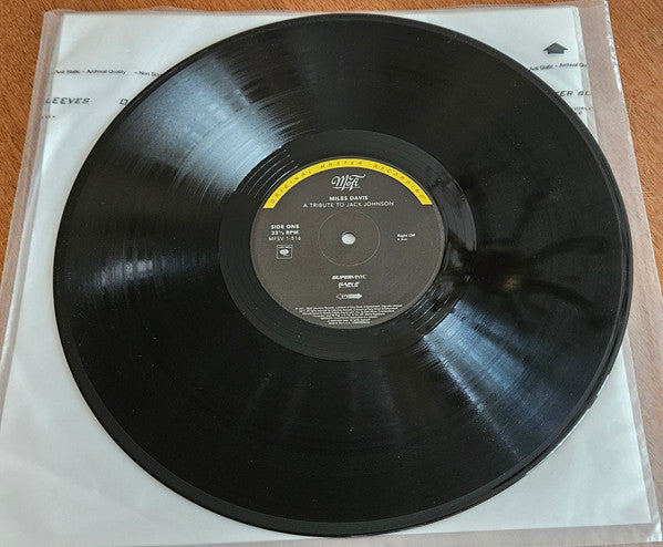 Miles Davis : Jack Johnson (Original Soundtrack Recording) (LP, Album, Num, RE, S/Edition, 180)