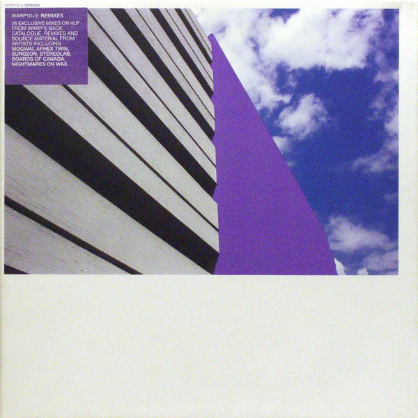 Various : Warp10+3 Remixes (4xLP, Comp + Box, Ltd, Num)