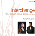 the album cover for Janacek / Kwok / Yang - Interchange
