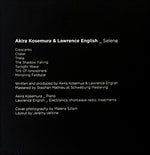 Akira Kosemura & Lawrence English : Selene (CD, Album)