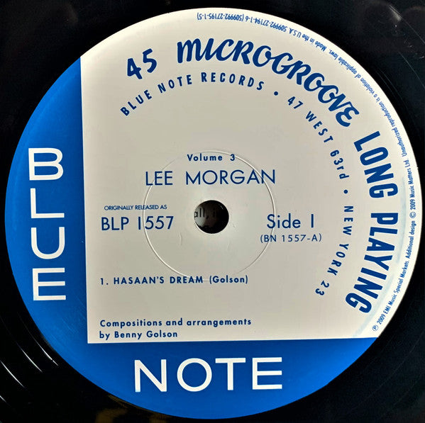 Lee Morgan : Volume 3 (2x12", Album, Mono, Ltd, Num, RE, Gat)