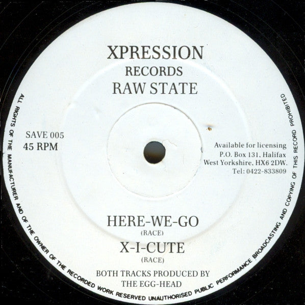 Motivation (4) / Raw State (2) : Downtown Train / Here-We-Go / X-I-Cute (12")