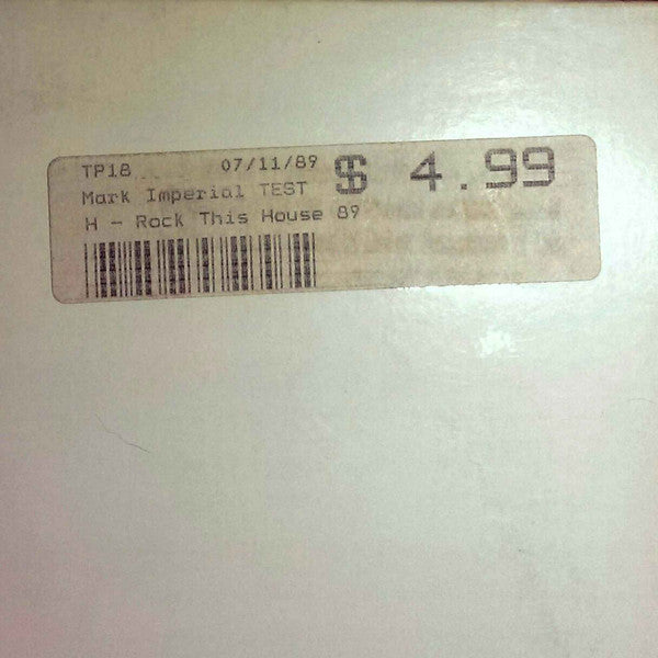 Mark Imperial : Rock This House '89 (12", TP)