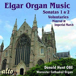 the album cover for Elgar / Hunt - ELGAR: Complete Organ Music