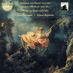 the album cover for Flotow / Petersson / Rajnicka - Cello & Piano Works