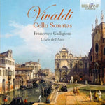 the album cover for Federico Guglielmo - VIVALDI: CELLO SONATAS