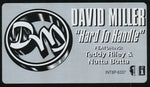 David Miller Featuring Teddy Riley & Nutta Butta : Hard To Handle (12", Promo)