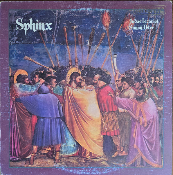 Sphinx (4) : Judas Iscariot / Simon Peter (LP, Album, Promo, San)