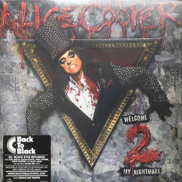 Alice Cooper (2) : Welcome 2 My Nightmare (2xLP, Album, Blo)