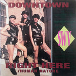 SWV : Downtown / Right Here (Human Nature) (12", Single, Promo)